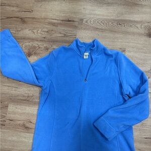 L.L. Bean Women's Blue Fleece Jacket